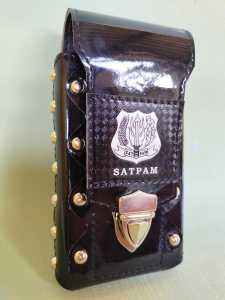 kotak hp satpam/tempat hp satpam/sarung hp satpam single