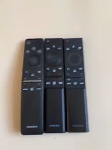 Điều khiển tivi Samsung giọng nói chính hãng zin theo TV Remote samsung smart TV thông minh các đời 2019/20/21/22 móc bấm điều khiển từ xa tivi samsung