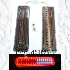 Lampu Rem Belakang Mobil Truk 24V 46cm Stop Lamp LED Universal
