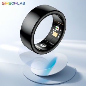 2025 ใหม่แหวนสมาร์ทเลือดออกซิเจนและความดัน Sleep Monitor กีฬาติดตามรีโมทคอนโทรล IP68 กันน้ําผู้ชายผู้หญิงสําหรับ Xiaomi Samsung