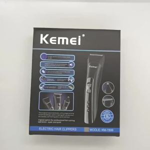 Kemei | Kemei KM-1506 Máy Cắt Tóc Điện Sạc USB Đa Năng Máy Cạo Râu Cho Đầu Râu Cơ Thể Cắt Tóc Ướt/Khô Với Lưỡi Dao Bằng Thép Không Gỉ