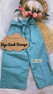 3-7 Th Kulot Anak Perempuan Nacy Kulot Anak Highwaist Anak Celana Anak Perempuan