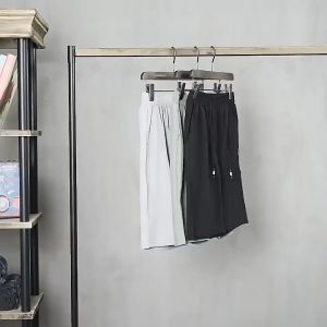 Shorts กางเกงขาสั้นผู้ชาย พร้อมส่ง - STAK376 ▶พร้อมส่ง◀ ผ้ายืดหยุ่น เอวต่ำปรับขนาดได้ Grey/Black/Dark Gray