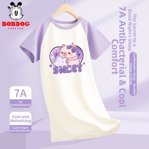 Bobdog | Princess Summer Thin Cotton A-Class Nightgown