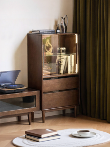 WEISHA | Storage Solid Wood Side Cabinet