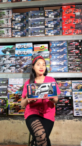 Mainan Mobil Remot Kontrol RC Polisi Wuling Mini Air EV Fine Elektrik