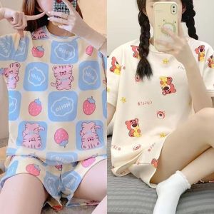Cute Cartoon Ladies Sleepwear Set