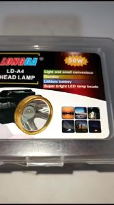 Senter Kepala LONGDA A4 LED CREE 50W Rechargeable Super Terang