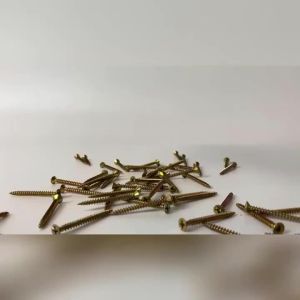 GOSUNDA 100pcs M4 Flat Head Self Tapping Wood Screws M4x16-70mm Gypsum Board Screws Drywall Screws Available in 9 Sizes
