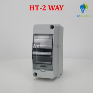 Tủ điện phân phối chống nước HT-2 WAY chuẩn IP65 (HT Series) - Waterproof Power Distribution Boxes HT-2 WAY IP65