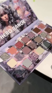 New Herorange 21 color cool moon eyeshadow palate super my