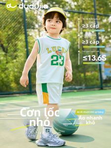 DUDUJIA | Bộ Ba Lỗ Thun Lạnh Siêu Mát Cho Bé