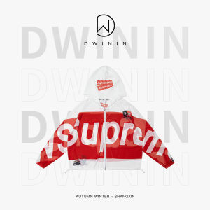 Summer Ice Silk Mesh Hooded Sun Protection Womens Clothing Thin Loose Outerwear Street Style Long Sleeve Zipper Closure