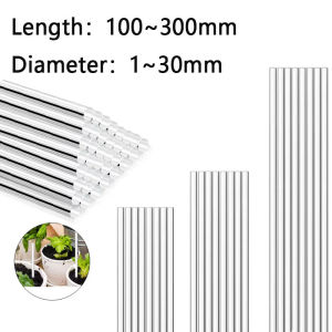 1/5/10pcs Clear Acrylic Acrylic Rods Round Acrylic Round Bars DIY Building Model Material Suitable for Material Accessories