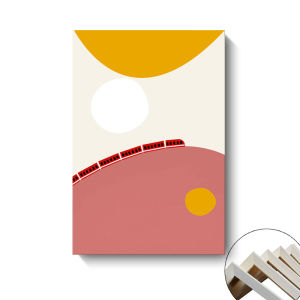 Cartoon Animal Geometry Abstract Decorative Painting Fresh