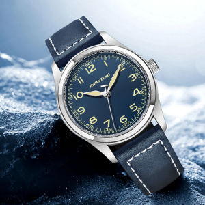 Mens Watches 2024 New Luxury Business Quartz Mens Watches Rollstimi Alloy Waterproof 50 Meters Luminous Leather Mens Watches