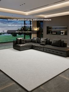 BOZK | Italian Luxe Washable Easy-Clean Gray Carpet
