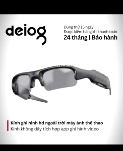 Kính camera thể thao HD điều khiển qua điện thoại quay video chụp ảnh rảnh tay cho đạp xe leo núi du lịch