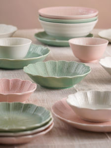 Mino Yaki | Home Use Ceramic Tableware Set with Creamy Glaze
