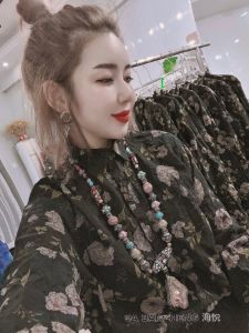 High-End Cotton Linen Loose Fit Long Sleeve Shirt Womens Casual Versatile Thin Comfortable Breathable Base Layer Top