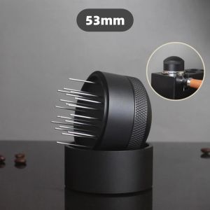 Espresso Stirrer WDT Tool Espresso Distribution Tool for 51mm 54mm 53mm 58mm Portafilter Coffee Powder Stirring Tool