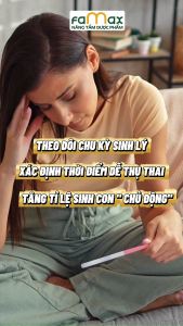 Bút thử rụng trứng Happy Max (LH) của Dược Famax có bảo mật che tên sản phẩm