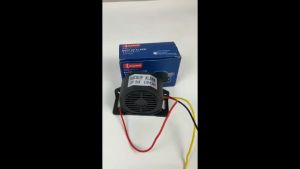 Alarm Mobil Mundur Reverse Sounds Dual Tone Backup Alaram 105dB 12-24 Volt