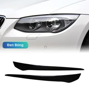 Nhựa ABS Trước Đèn Pha Lông Mày Dành Cho Xe BMW E92 E93 2007-2014 Đèn Ô Tô Trang Trí Tạo Kiểu Mouldings Phụ Kiện