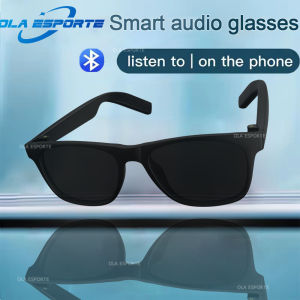 New Mens Smart Glasses Womens Bluetooth Glasses Voice Call Control Music UV Polarized Sunglasses Headphone Glasses Man 2025