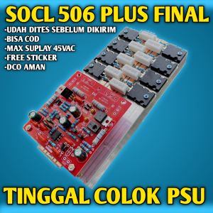 SOCL 506 PLUS FINAL TRANSISTOR TOSHIBA 4 SET