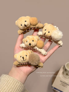 กิ๊บติดผมรูปหมีน่ารัก กิ๊บติดผมรูปฉลาม กิ๊บติดผมแบบหนีบผมสำหรับเด็ก ตกแต่งผมสไตล์เจ้าหญิง ของเล่นเสริมทักษะการดูแลตัวเองสำหรับเด็ก