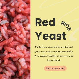 LAC Nattokinase + CoQ10 + Red Yeast Rice Maintain Healthy Cholesterol & Blood Pressure Exp 03/2027