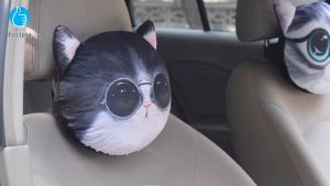 หมอนรองคอในรถยนต์สัตว์เลี้ยง แบบ 3D ช่วยลดอาการปวดคอ ช่วยให้ผ่อนคลายเวลาขับรถ รุ่น PL3D (ราคาต่อ 1 ชิ้น)