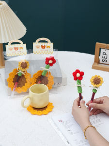 Hoa Hướng Dương Dệt Kim Sáng Tạo Quà Tặng Cho Giáo Viên Lễ Tốt Nghiệp Mẫu Giáo Quà Tặng Đầu Năm Học Trang Trí Nhà Hiện Đại Tối Giản