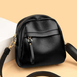 Genuine Leather Womens Bag 2024 New Arrival Fashion All-Match First Layer Leather One-Shoulder Crossbody Small Bag Soft Leather Ladies Phone Bag