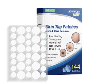 Eelhoe Wart Patch Wart Patch Chicken Eye Flesh Prick Wart Wart Flat Plantar Flesh Granulation Pointed Wart Filamentous Wart Patch Skin Tag Removal Rubber Band Mole Wart Removal Accessories Micro Band Rubber Bands Non Toxic Health Beauty Skin Care Tools