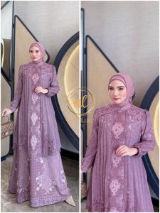 KADLRINA NEW LUSY M-XXXL DRESS GAMIS MODE TERBARU BEST SELLER DAN REAL ORIGINAL