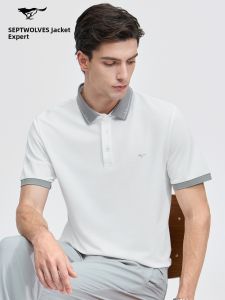 SEPTWOLVES | Antibacterial Silk Polo Shirt