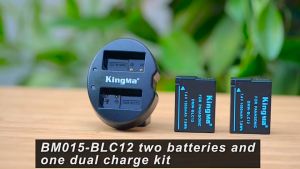 [KingMa] DMW-BLC12 Charger Set / Charger / Battery for Panasonic Cameras - BLC-12
