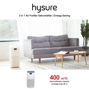 Hysure Mage Pro  Air Purifier Mute  /with Compressor/ SG Warranty/SG Plug/Energy-saving/Air Cleaning filter