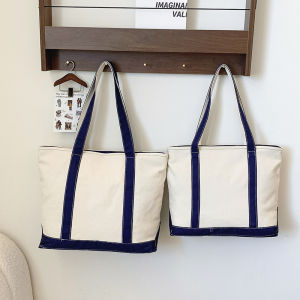 Casual Fashionable Shoulder Bag for College Students Commuting Womens Large Capacity Simple Tote Bag Korean Style Trendy