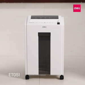 Deli 16/23L Electric Paper Shredder Heavy Duty A4 Automatic Paper Shredder Machine Paper Cutter