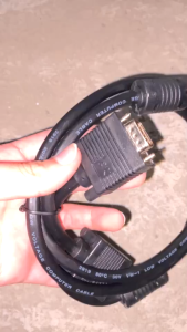 สายต่อจอ VGA 3+6 Monitor สายต่อจอคอมพิวเตอร์ VGA Male To Male 15pin 1.5 / 30 เมตร สายเส้นใหญ่ สายหนา งานดี