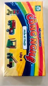 Bộ thực hành môn Công Nghệ lắp ghép mô hình kỹ thuật Lớp 4 ( Theo Chương Trình Giáo Dục Phổ Thông Mới )