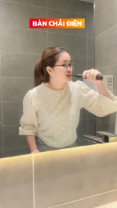 Bàn chải điện Sarmocare S100 Plus bàn chải đánh răng sạc đế từ tính cao cấp  kháng nước IPX7 Bảo Hành 12 Tháng