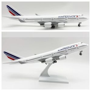 Tỉ Lệ 1/240 30Cm Air France B747 Bộ Mô Hình Máy Bay Thu Nhỏ Có Chân Đế Cho Bé Trai Giáo Dục Hàng Không Đồ Chơi