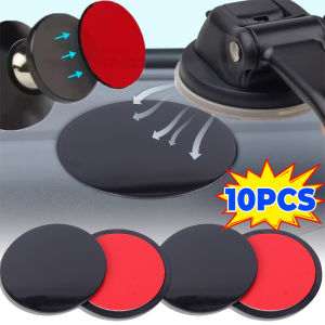 10PCS Round Ultra Thin Double Sided Foam Adhesive Tape Sticker Car Navigation Bracket Dashboard Adhesive Pads Holder Base Stickers
