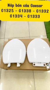 Nắp bồn cầu CAESAR sử dụng cho các bồn cầu mã C1325 C1338 C1332 CP1333 C1334
