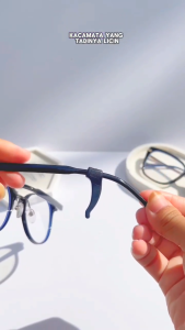 1 Pasang Pengait Kacamata Telinga Silikon Anti Slip Ear Hook Earhook Kacamata Anti Jatuh