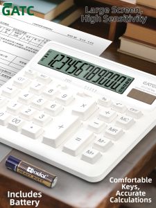 Good | Solar Powered Multifunction Large Screen Accountant Calculator